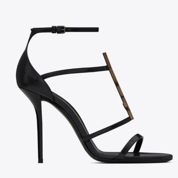 Saint Laurent  Cassandra Logo  Sandals size 42 - Picture 3 of 6